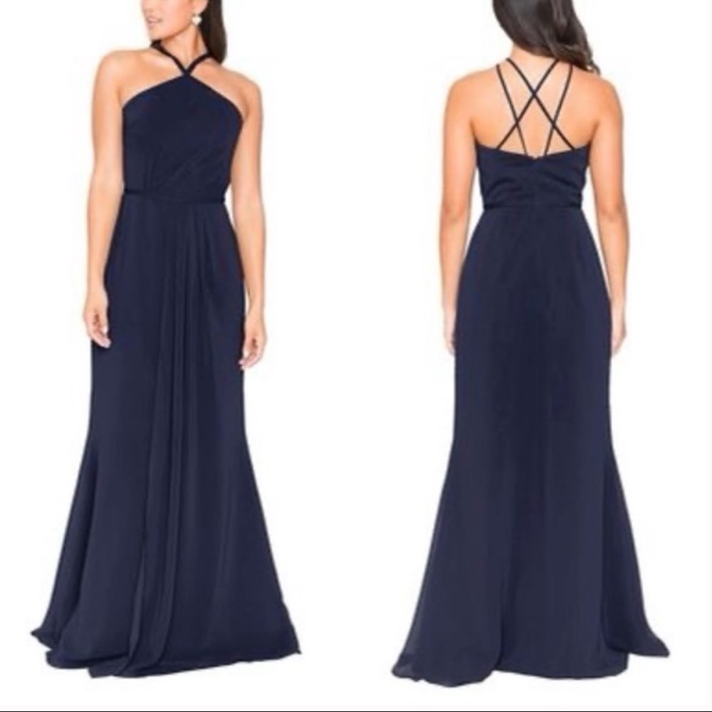 Navy Bridesmaid Dress NWT
